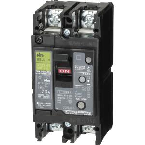 【5個セット】日東工業 GE52CX 2P20A F3030mA漏電ブレーカー 日東工業 GE52CX-EV 2P 20A F15 漏電ブレーカ・協約形 : ピカ電 - 通販