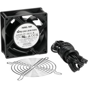 日東工業 PF-120 (カンキセン100V 盤用換気扇 樹脂製ファン 日東工業 PF-120 (カンキセン100V 盤用換気扇 樹脂製ファン