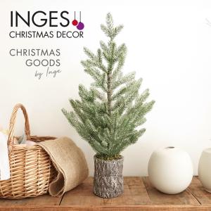 廃盤 クリスマスツリー オーナメント INGE-GLAS GOODS スノーツリー ミニツリー 雪化粧 卓上ツリー 60cm (700000553)