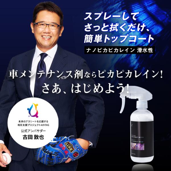 車 メンテナンス剤 ナノピカピカレイン 滑水性 ガラスコーティング剤 スプレーして拭くだけ [TOP...