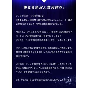 車 メンテナンス剤 ナノピカピカレイン 滑水性...の詳細画像4