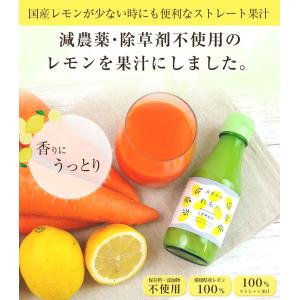 レモン ストレート果汁 8本 セット レモン果...の詳細画像1