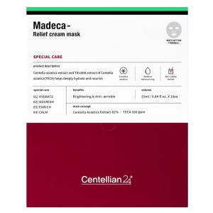 CENTELLIAN24 センテリアン24 マデカ リリーフ クリーム マスク 10枚入