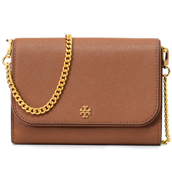 トリーバーチ バッグ TORY BURCH レザー エマーソン ロゴ チェーン ウォレット 2way...