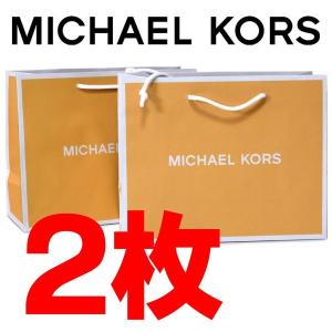 マイケルコース 小物 MICHAEL KORS 紙袋 ステッカー付 2枚セット マイケルコース 小物 MICHAEL KORS 紙袋 ステッカー付 2枚セット