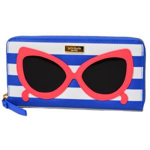 ケイトスペード 財布 katespade コーティング レザ...