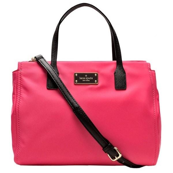 ケイトスペード バッグ　katespade ナイロン レザー 斜めがけ 2way ショルダー ハンド...