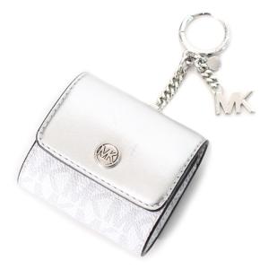 Michael Kors イヤホンケース ホワイト/グレー MICHAEL KORS（マイケルコース） エアーポッズケース イヤホン