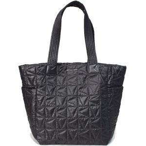 マイケルコース バッグ MICHAEL KORS コーティング パテント レザー スナップ ポケット トート ショルダー ハンドバッグ ブラック 35H6GTTT3L MICHAEL KORS（マイケルコース） バッグ コーティング パテント レザー