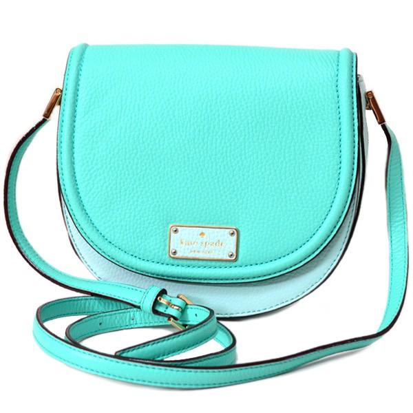 ケイトスペード バッグ　katespade  バイカラー レザー オリバー ストリート 斜め掛け シ...