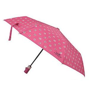 COACH（コーチ） 傘 シグネチャー UVカット99% 晴雨兼用 日傘 ミニ