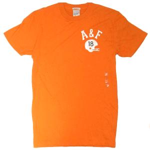 アバクロ Tシャツ オレンジ系色 半袖Tシャツ S 601521522｜pike-st