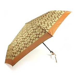 COACH（コーチ） 傘 シグネチャー 花柄 フラワー ロゴ ミニ アンブレラ