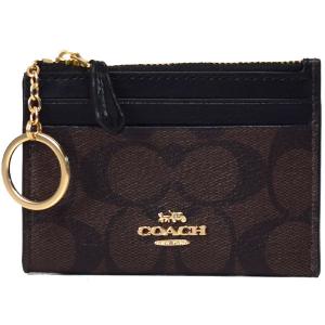 COACH（コーチ） カードケース レザー キルティング ピロー ロゴ