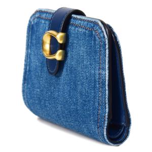 コーチ 財布 COACH デニム レザー タビ...の詳細画像2