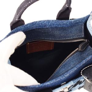 コーチ バッグ COACH デニム パッチワー...の詳細画像4