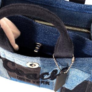 コーチ バッグ COACH デニム パッチワー...の詳細画像5