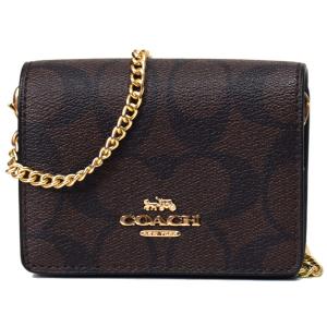 COACH（コーチ） カードケース ぺブルレザー C ロゴ カードケース