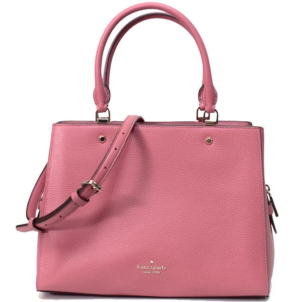 ケイトスペード バッグ katespade レザー レイラ ロゴ ミディアム サッチェル 2WAY ...