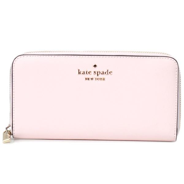 ケイトスペード 長財布 katespade レザー ステイシー ロゴ ラージ コンチネンタル ジップ...