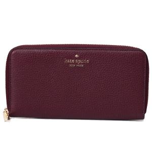 【未使用】ケイトスペード 長財布 デニム　 チェリー ラウンドファスナー kate spade NEW YORK ケイトスペード 長財布 katespade デニム