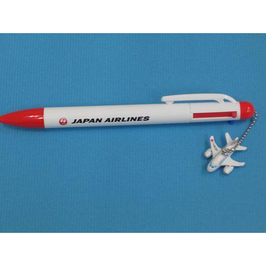 JAL日本航空グッズ商品　３色ボールペンＪＡＬ鶴丸