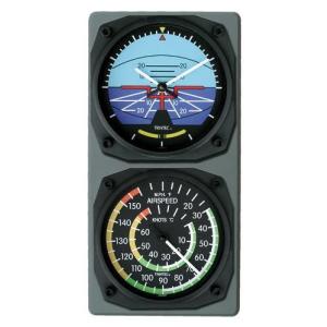 航空計器コンソール（高度計／スピード計） : パイロットハウス