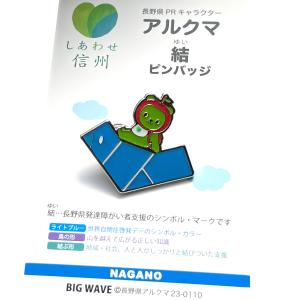 アルクマ&結 ピンバッジの詳細画像1