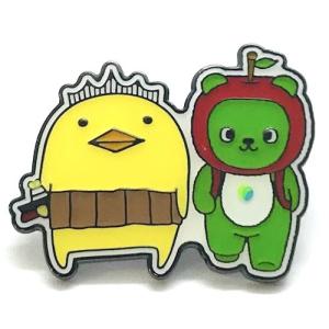 アルクマ＆ご当地キャラクター / いまばりバリィさん ピンバッジ｜pin-bigwave