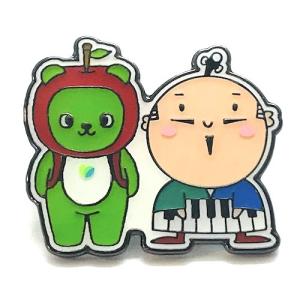 アルクマ＆ご当地キャラクター/さのまる ピンバッジ