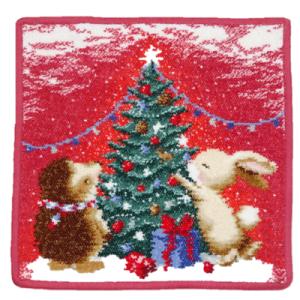 フェイラー  ハンドタオル25cm Christmas 2023(レッド)