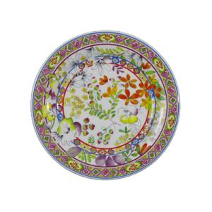 GIEN 並行輸入品 ジアン ミルフルール カナッペプレート 16.5cm : 輸入