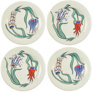GIEN 並行輸入品 ジアン(Gien)ミルフルール カナッペプレート 16.5cm