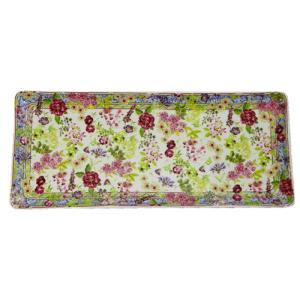 ジアン ミルフルール スクエアプレート29.5x26.5cm(盛り皿