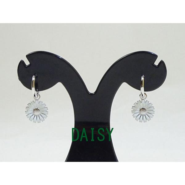 ジョージジェンセン デイジー ピアス1.3cm ホワイト