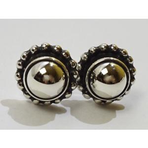 ジョージジェンセン ピアス９ シルバーボール 直径0.9cm