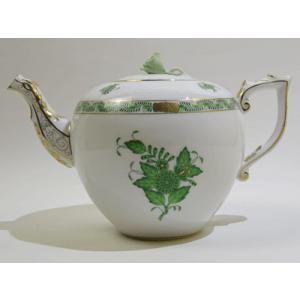 ヘレンド（HEREND） アポニー・グリーン 16cmプレート : SELECTORS