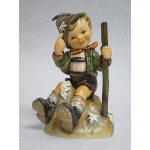 フンメル 陶器人形 フィギュリン Mountaineer HUM315(カンニュウ有り)｜pinacotheka