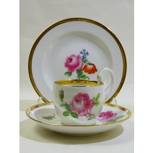 マイセン ベーシックフラワー（四つ花） ティー／コーヒー兼用カップ