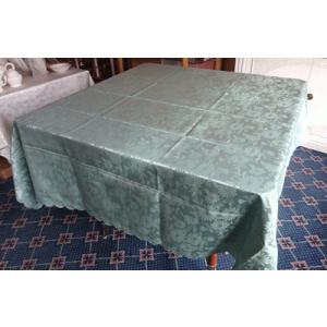 テーブルクロス ドイツ Sander 正方形150x150cm DIANA (ブルーグレー