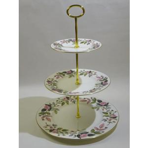 WEDGWOOD（ウェッジウッド） ワイルドストロベリー3段ケーキスタンド