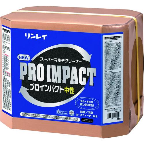 NEWプロインパクト中性 18L 強力安心多目的中性洗剤 リンレイ 送料無料 業務用洗剤 RECOB...