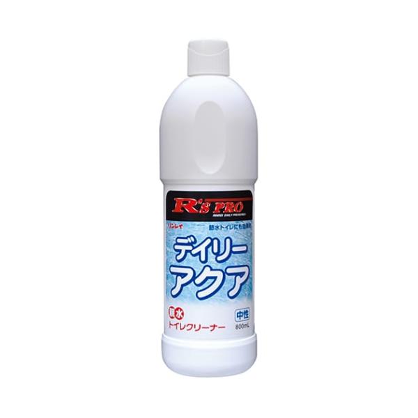 R'sPROデイリーアクア 800ml×12 送料無料　防汚効果付き親水トイレクリーナー　リンレイ　...