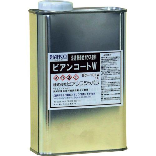 ビアンコートW 無色 艶なし/艶あり 1L 送料無料 木材用浸透型着色ガラス塗料 ビアンコジャパン ...
