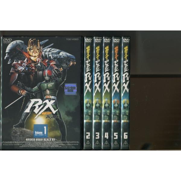 「仮面ライダーBLACK RX」Vol.1〜6（未完）計6巻セット DVD レンタル落ち/倉田てつを...