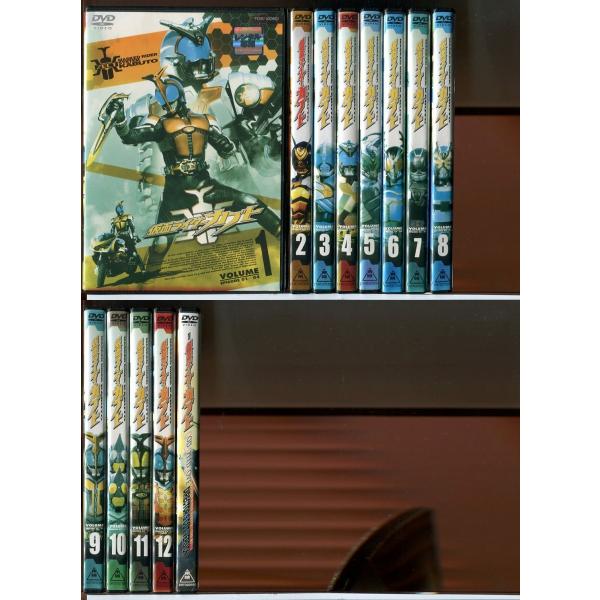 仮面ライダーカブト 全12巻＋劇場版 計13巻セット/DVD 中古 レンタル落ち/水嶋ヒロ/佐藤祐基...