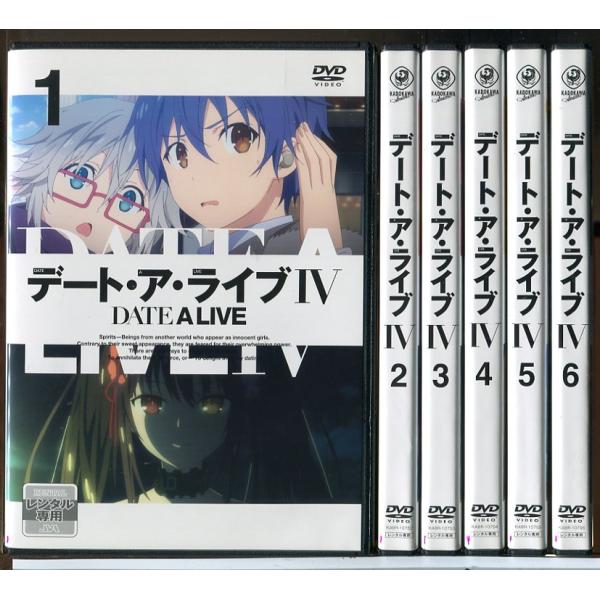 デート・ア・ライブ 4 全6巻セット/DVD 中古 レンタル落ち/c8032