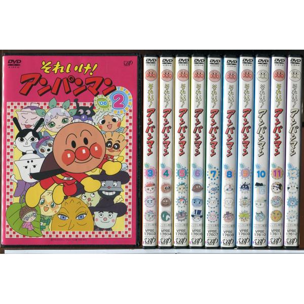それいけ！アンパンマン ’06 11巻セット(全12巻中VOL.1・欠品)/DVD 中古 レンタル落...