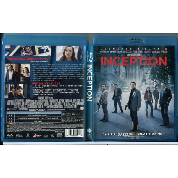 インセプション/ブルーレイ BD 中古 セル版/e0828