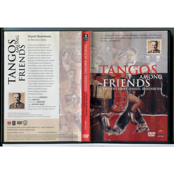 タンゴ・ヒストリー 〜わが懐かしのブエノスアイレス〜 バレンボイム/DVD 中古 セル版/e2468